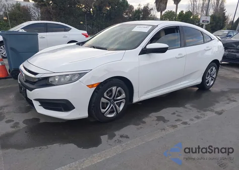 2017 Honda Civic Lx из США, поврежденный, VIN 2HGFC2F57HH569646